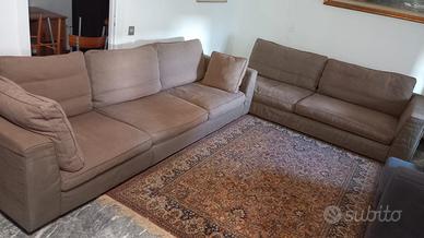 Coppia divani ad angolo