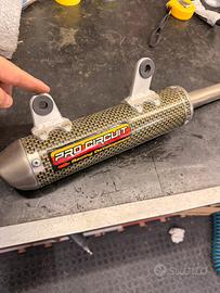 Silenziatore KTM Pro Circut Titanio/Carbon-Kevlar