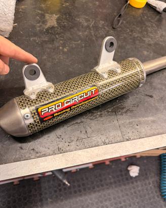 Silenziatore KTM Pro Circut Titanio/Carbon-Kevlar