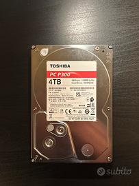 HardDisk Toshiba PC P300 da 4TB