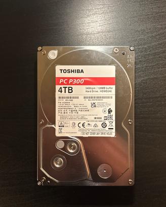 HardDisk Toshiba PC P300 da 4TB