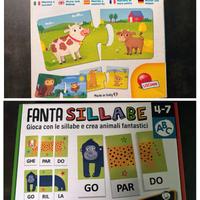 Lotto giochi educativi: Fantasillabe + Baby Logic