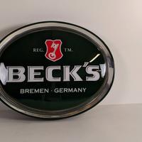INSEGNA BECKS 83X15