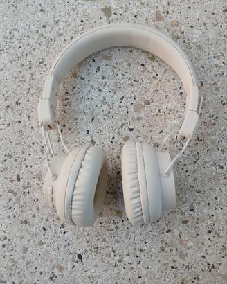 Cuffie Bluethooth Wireless Beige/crema come nuove 