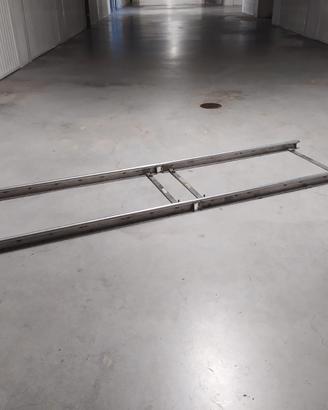 Binari dolly in alluminio