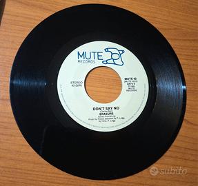 Vinile Erasure - Heavenly Action / Don't Say No