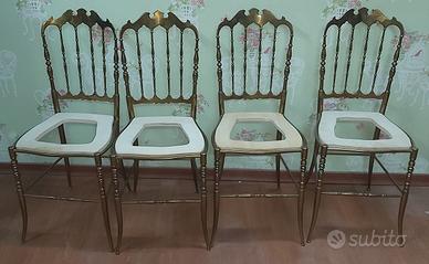 4 SEDIE MODERNARIATO CHIAVARI