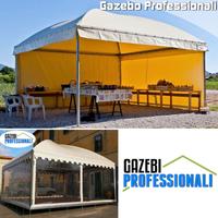 Gazebo professionale cupola CERTIFICATO ignifugo