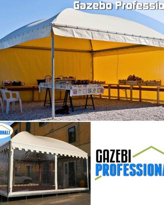 Gazebo professionale cupola CERTIFICATO ignifugo