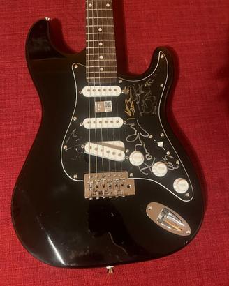 Chitarra firmata The Rolling Stones