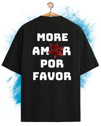 T-shirt - Maglietta More Amor Perfavor - Oversize