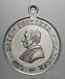 Medaglia Leone XIII Benemerenti Argento Maximvx