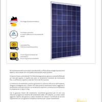 Pannelli solari 32 pezzi con inverter da 10 kw