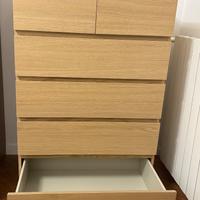 Cassettiera con 6 cassetti