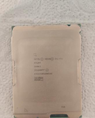 CPU Intel Xeon  Silver 4514Y