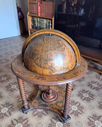 Mappamondo carrello