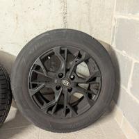 SET GOMME + CERCHI 15" Kia Rio/Hyundai i20/Punto