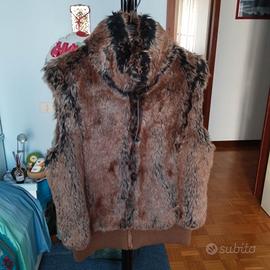 GILET PELLICCIA ECOLOGICA - NUOVO - LONDRA