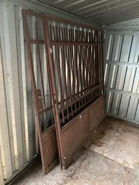 Cancello doppia anta, 3.65 mt circa