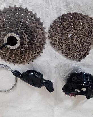 gruppo 10v SRAM X9 X0