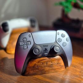 Stand Joystick PS5 - design effetto legno