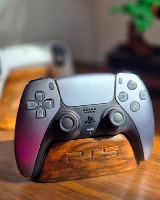 Stand Joystick PS5 - design effetto legno