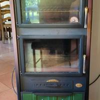 Stufa a legna con forno Palazzetti Modello LUISA
