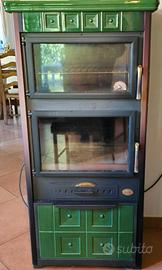 Stufa a legna con forno Palazzetti Modello LUISA