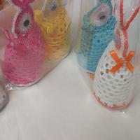 Pasqua coniglietti all'uncinetto 