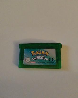 NINTENDO GAME BOY ADVANCE POKEMON SMERALDO GBA