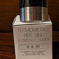 termometro per vini a cristalli liquidi