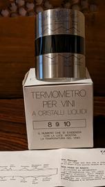 termometro per vini a cristalli liquidi