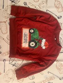 Felpa  personalizzata natalizia Jacopo 1/2