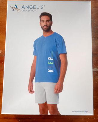 Pigiama Uomo Estivo ANGEL'S - Nuovo con Scatola
