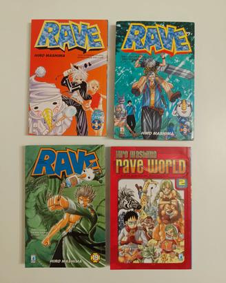 RAVE 4 9 19 - RAVE WORLD 2(di2) Star Comics manga