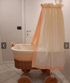 CULLA STILE VINTAGE IN VIMINI