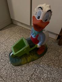 Statua da giardino di Paperino in gesso