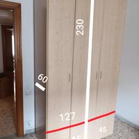 armadio 3 ante