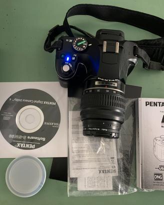 Pentax Digitale K x  DAL + Ottica 18 55 f 3,5 5,8