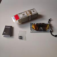 100% Speedcraft Money Mike HiPER Gold Mirror Lens