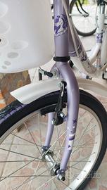 Bicicletta nuova da bambina davvero mai usata!