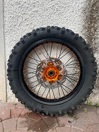 cerchi faba enduro con dischi motomaster