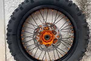 cerchi faba enduro con dischi motomaster