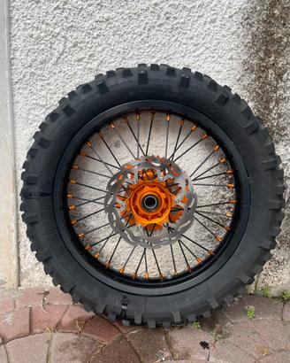 cerchi faba enduro con dischi motomaster