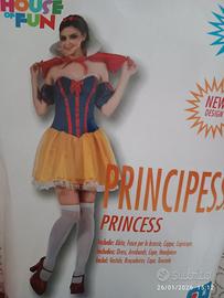 Costume  Carnevale adulto Donna  Biancaneve
