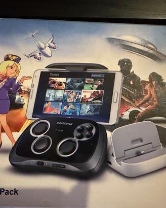 Samsung game Pack + dock staton + gamepad per cell