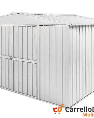 Box in Acciaio casetta giardino 360x345cm bianco