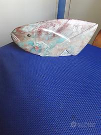 Grande scultura in Fluorite naturale 