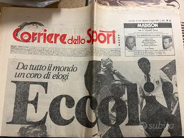 3 Corriere dello Sport Mondiali Spagna 1982
