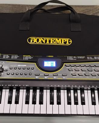 Tastiera musicale con custodia Bontempi